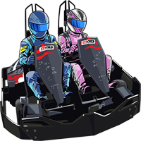go kart vector duo & junior 1
